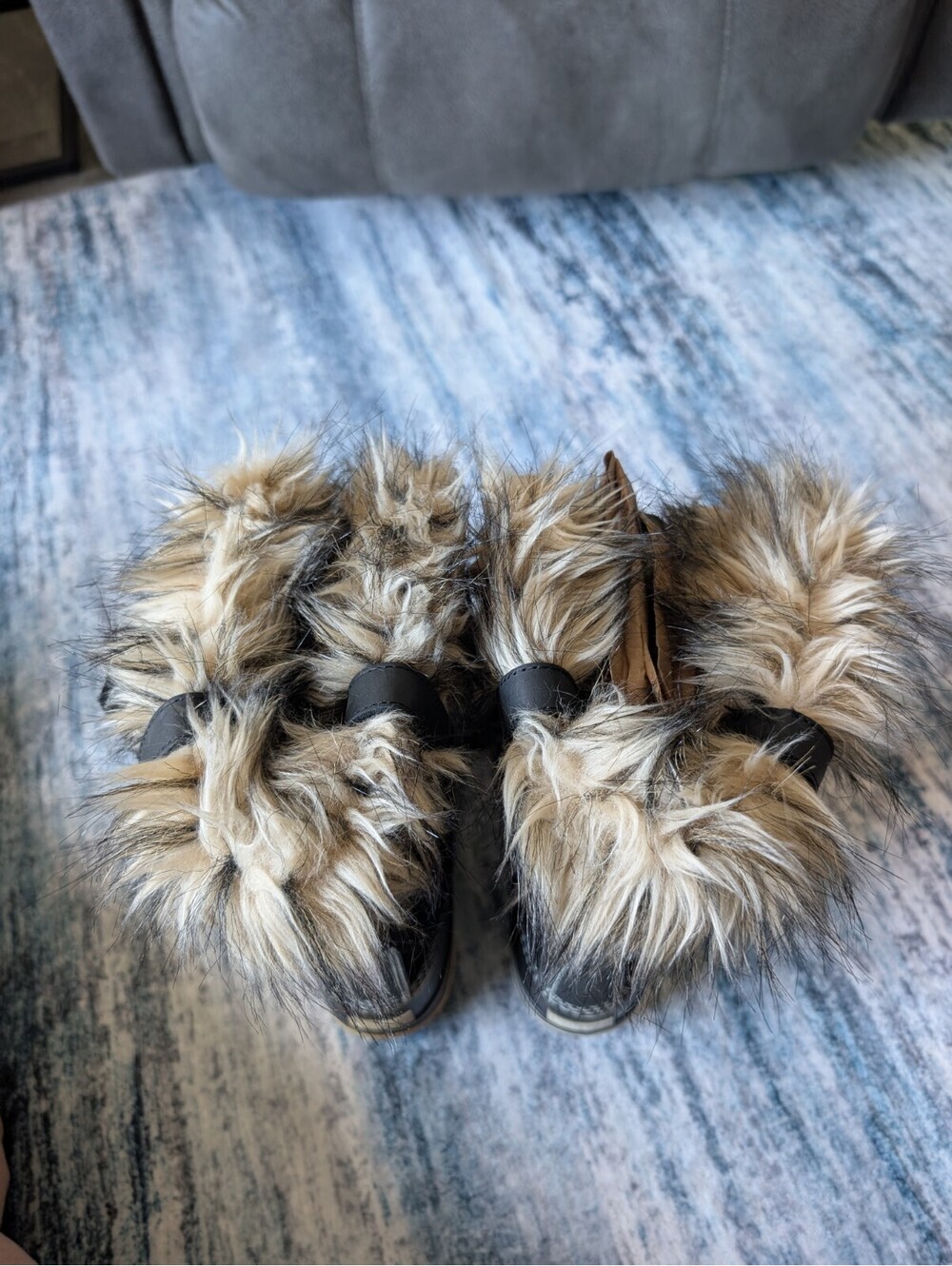 SOREL Joan Of Arctic Boots Womens Size 11  Waterproof Snow Rain Winter Faux Fur - Picture 5 of 16